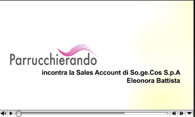 Parrucchierando incontra la Sales Account di So.ge.Cos S.p.A. Eleonora Battista