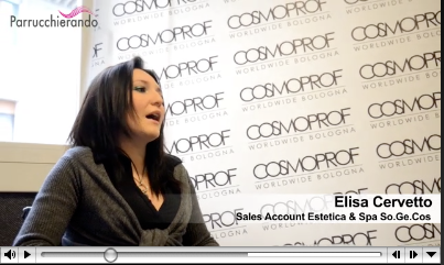 Parrucchierando incontra la Sales Account Estetica S.p.A. di So.ge.Cos S.p.A. Elisa Cervetto