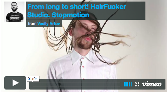 Un video per la promozione di un salone di acconciatura fantastico