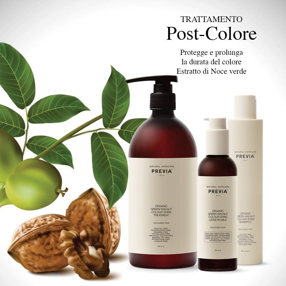 IL SEGRETO DI UN COLORE BRILLANTE?  KEEPING DI PREVIA HAIRCARE