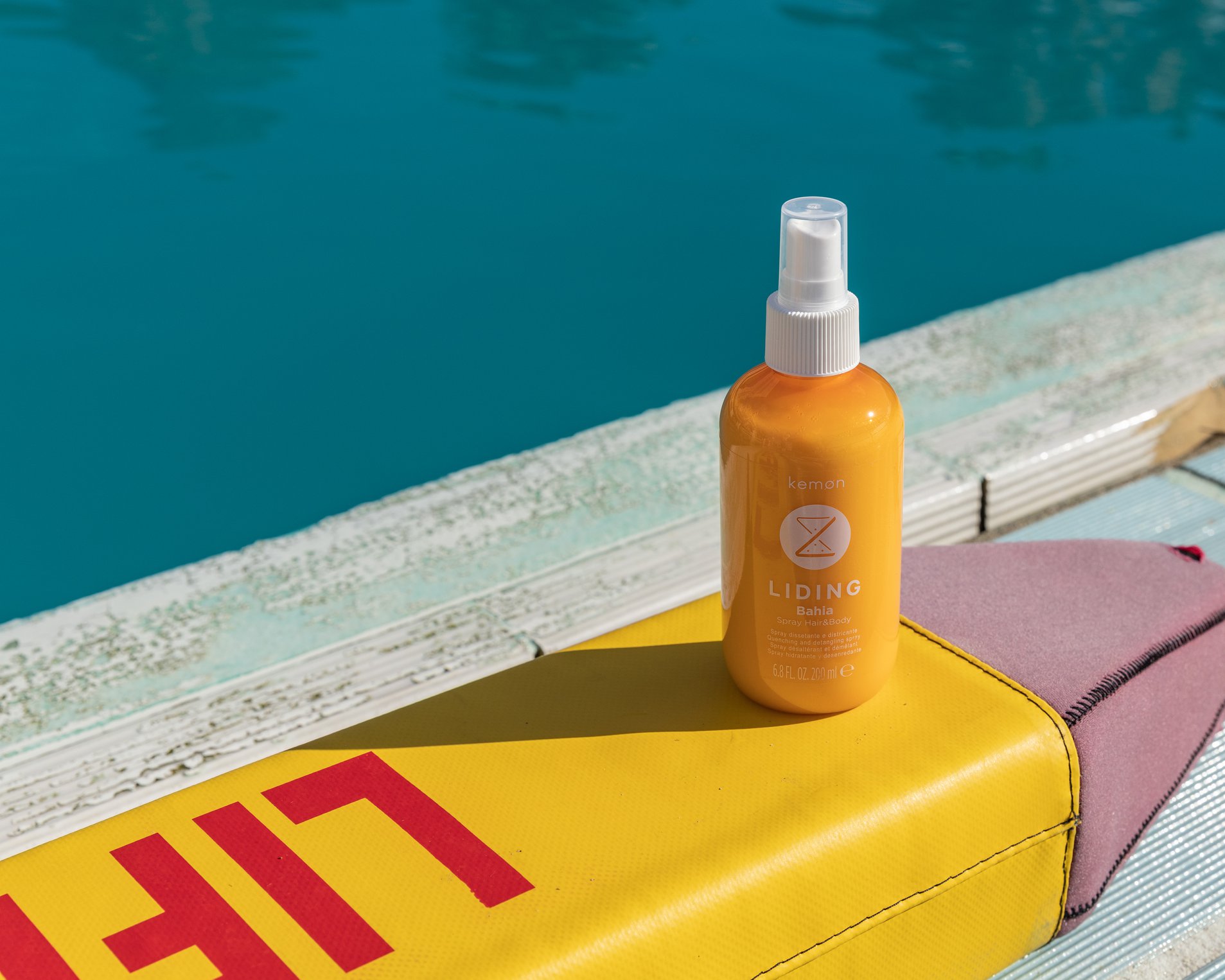 CAPELLI PROTETTI AL SOLE CON LIDING BAHIA