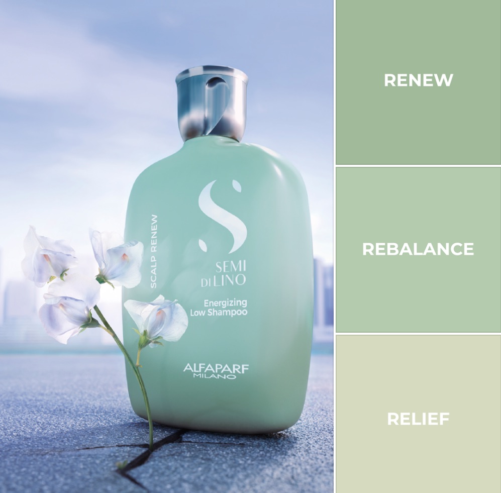 CAPELLI A PROVA DI CITTÀ  CON SEMI DI LINO SCALP