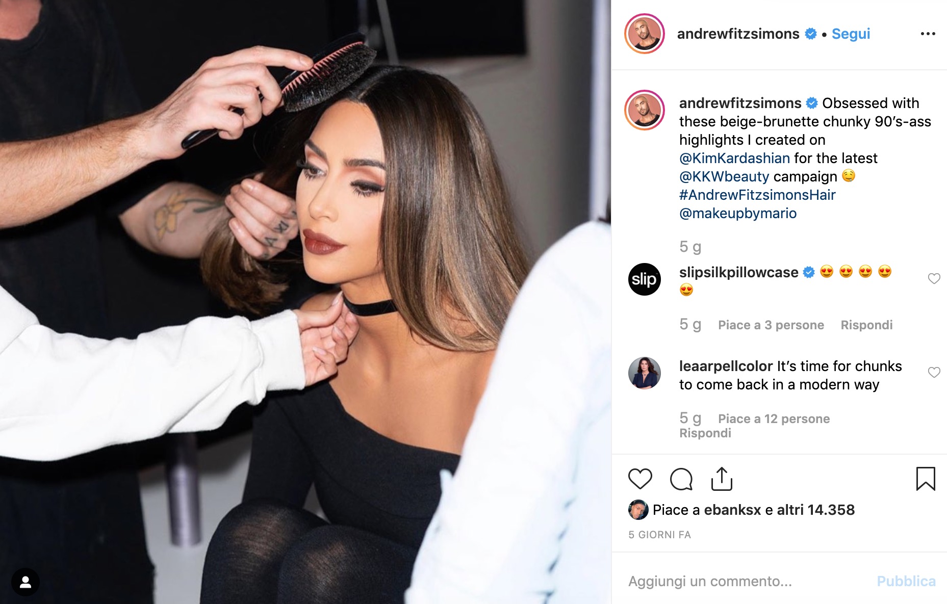 KIM KARDASHIAN E IL RITORNO AGLI ANNI ’90