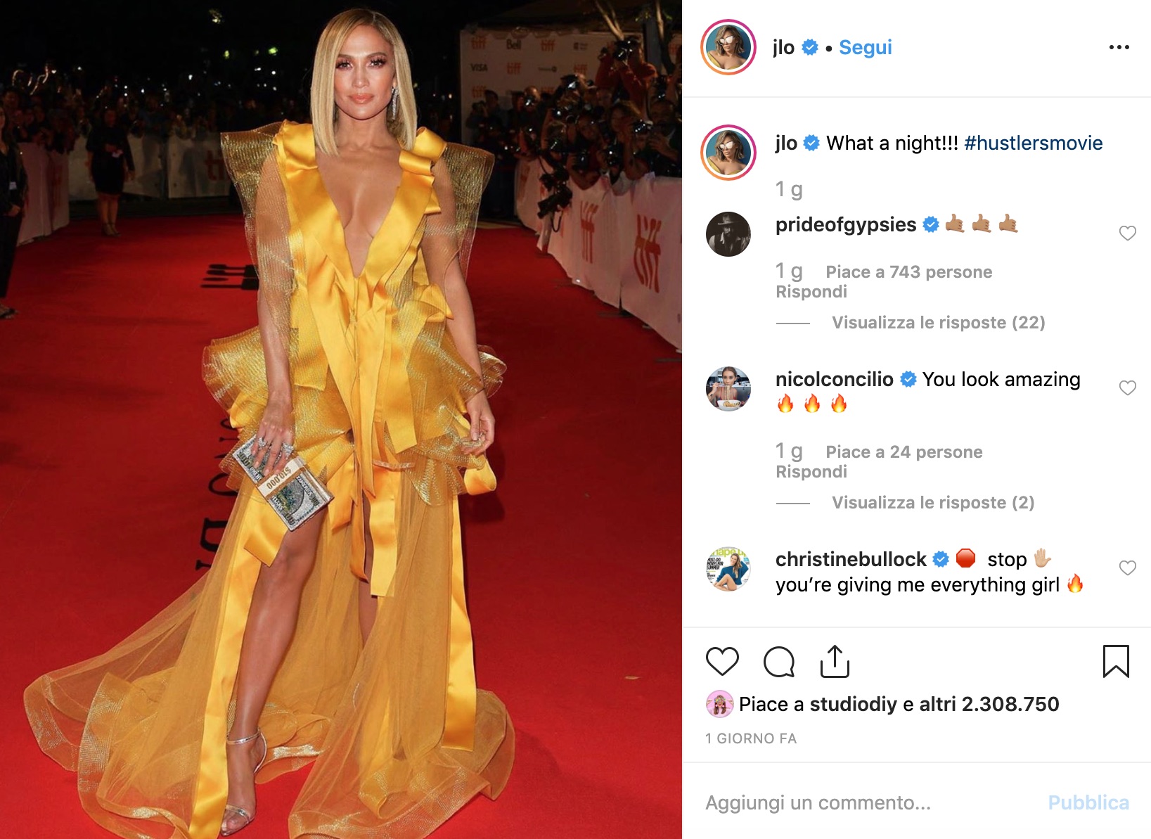 NUOVO COLORE E NUOVO TAGLIO PER JENNIFER LOPEZ