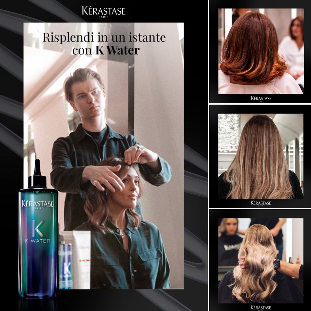 NUOVO SPLENDORE AI CAPELLI CON K WATER