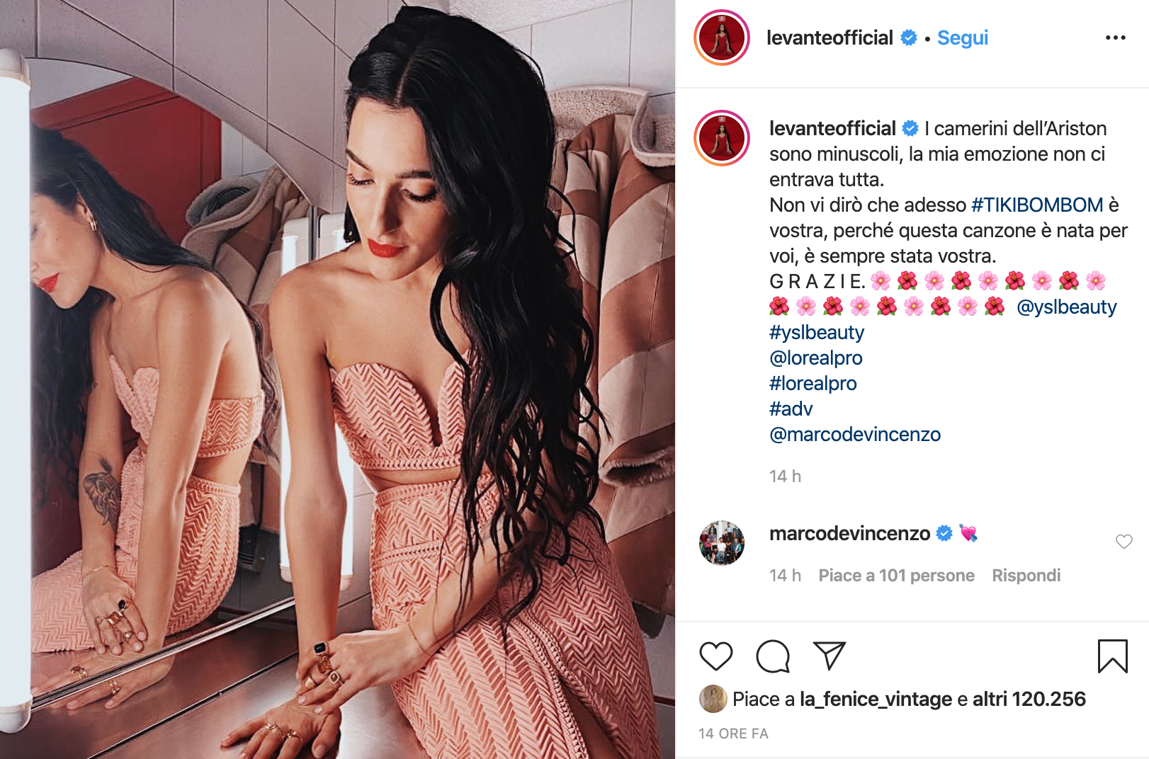 COPIA LE SLEEK WAVES DI LEVANTE A SANREMO