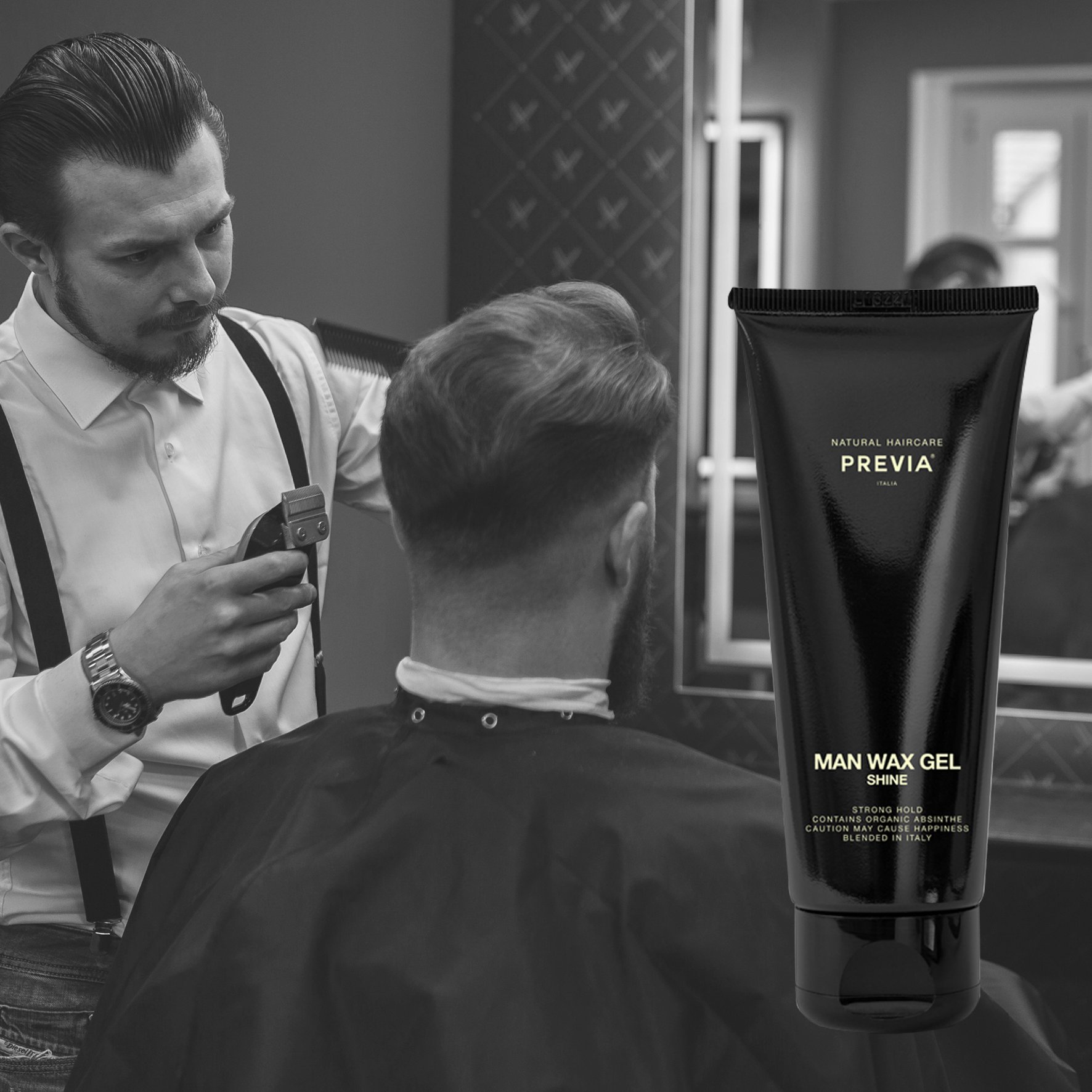 E’ UN MIX TRA UNA CERA E UN GEL E GLI UOMINI NE VANNO PAZZI!