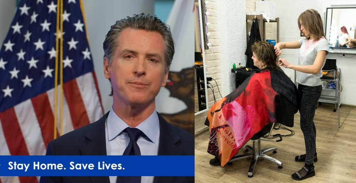 Non si potrà andare dai parrucchieri per mesi in California , lo afferma il Governatore Newsom