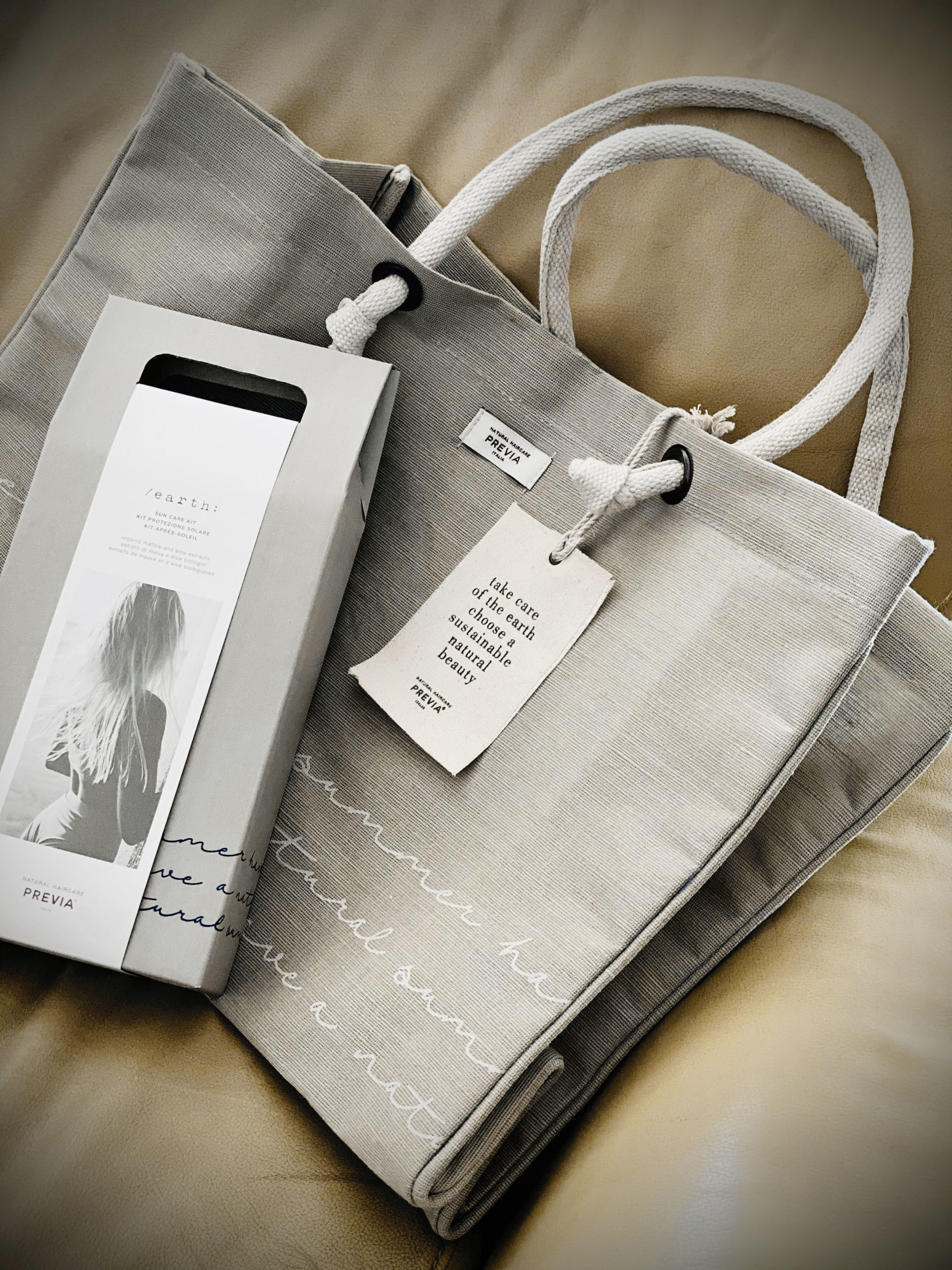 Previa EARTH – SUN CARE KIT: molto più di un sun kit