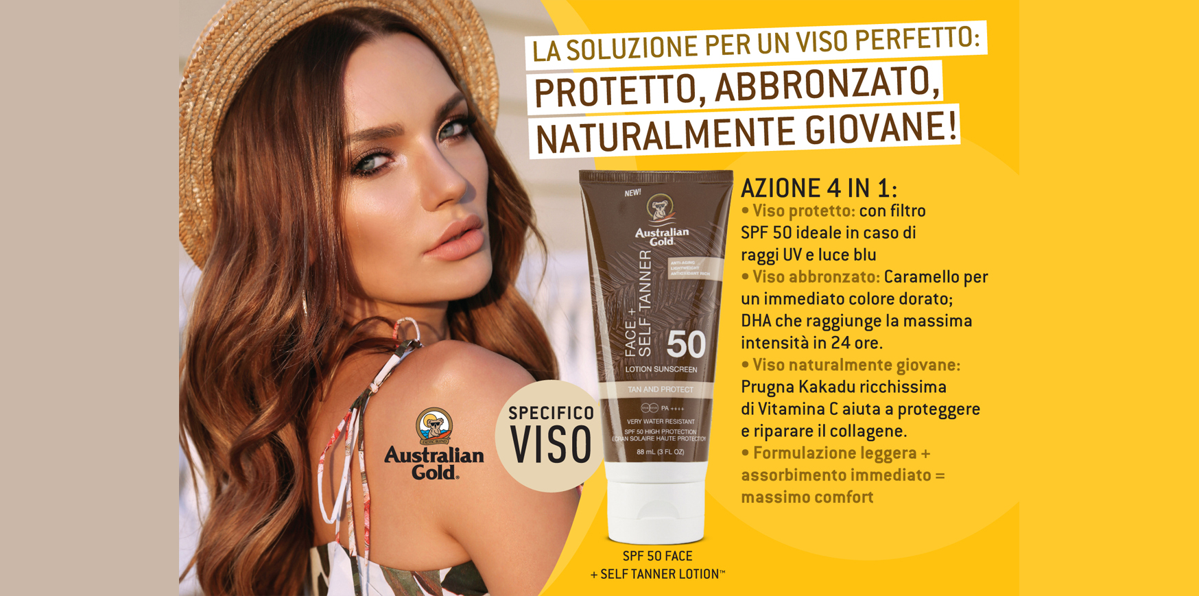 COSMETICI SOLARI LEADER DI MERCATO AUSTRALIAN GOLD E PARRUCCHIERI: UNA SCELTA SINERGICA!