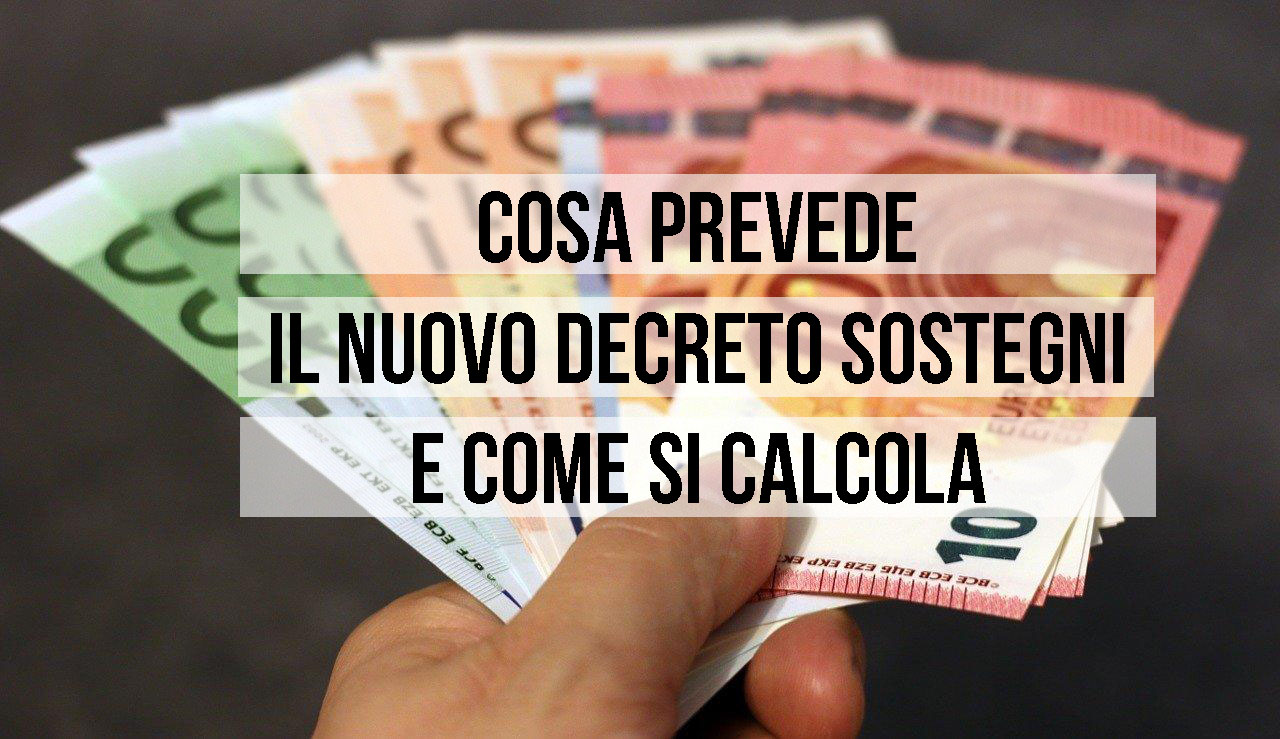 Decreto Sostegni imprese e partite IVA: di quanto è e come si calcola