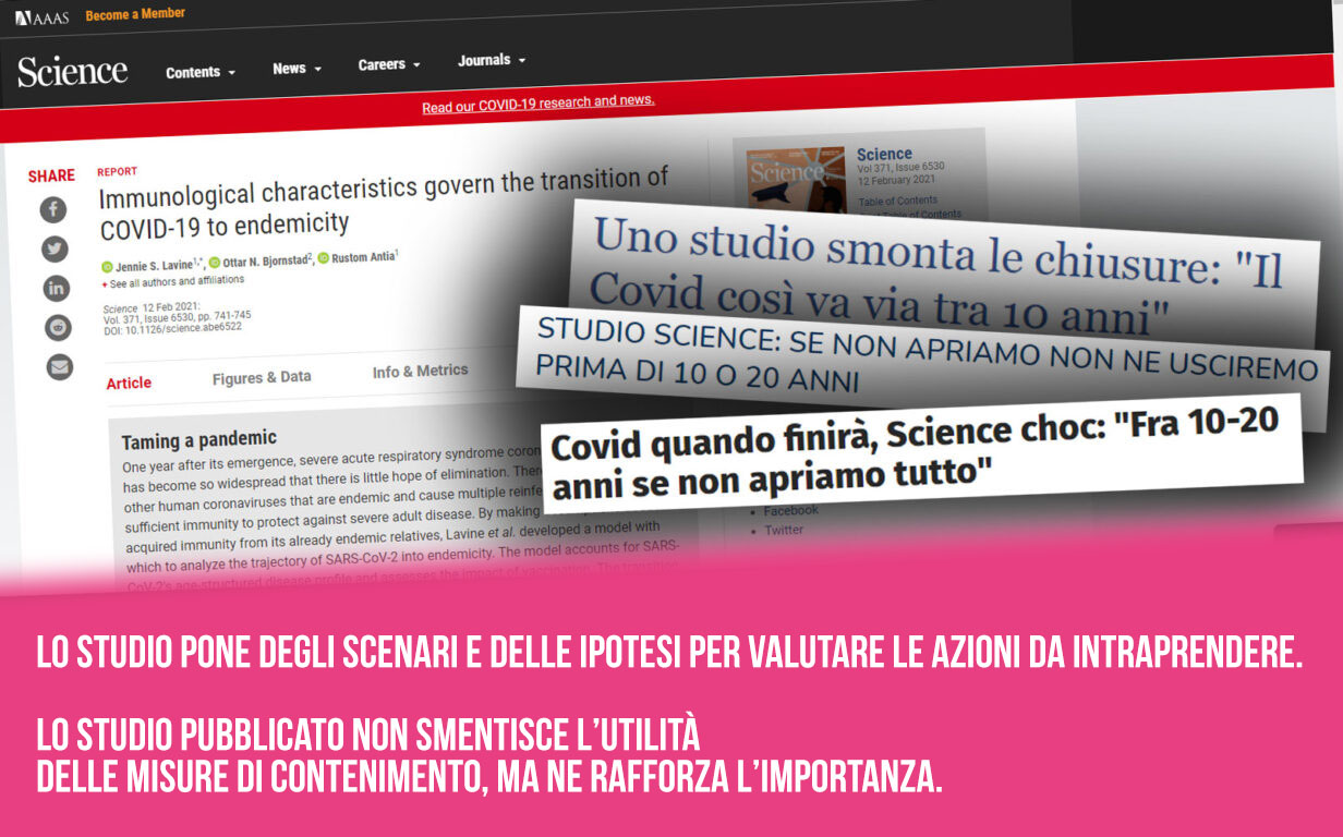 20 anni di covid se non riapriamo tutto (vaccinandosi prima)
