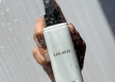 il primo prodotto della sua linea, LolaVie