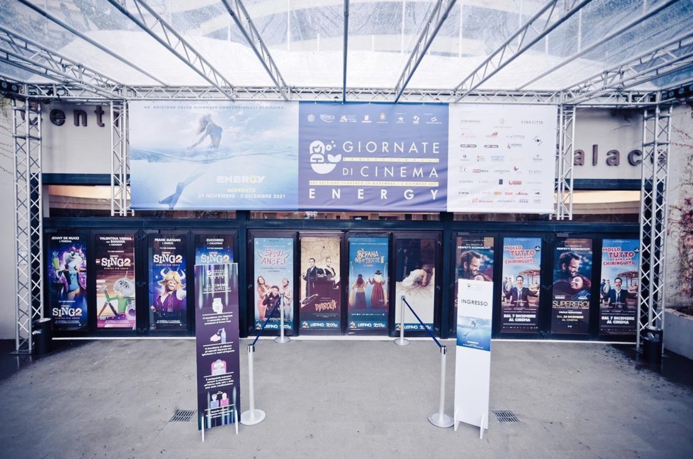 COTRIL PARTNER DELLE GIORNATE PROFESSIONALI  DI CINEMA DI SORRENTO 2021