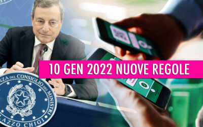 Il nuovo decreto sull’estensione dell’uso del Green pass e le quarantene in vigore dal 10 gennaio