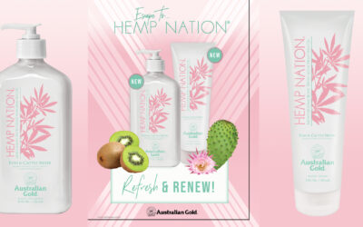 MICROBIOMA IN PRIMO PIANO CON IL NUOVISSIMO HEMP NATION® KIWI & CACTUS WATER DI AUSTRALIAN GOLD