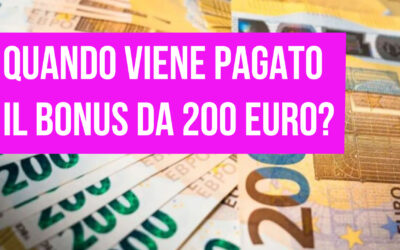 INDENNITÀ UNA TANTUM DI 200 EURO : SARANNO SUFFICIENTI?