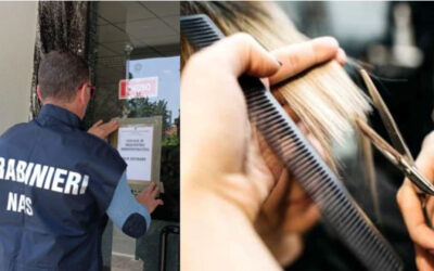 PARRUCCHIERI – NON PASSANO IL CONTROLLO DEI CARABINIERI: CHIUSI 4 SALONI NEL NORD ITALIA