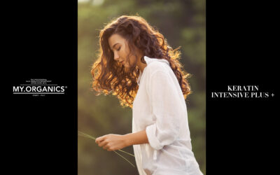 KERATIN INTENSIVE PLUS+ il trattamento anticrespo e disciplinante per capelli da sogno firmato MY.ORGANICS