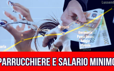 SALARIO MINIMO A 9 EURO, ECCO COSA GUADAGNEREBBE UN PARRUCCHIERE