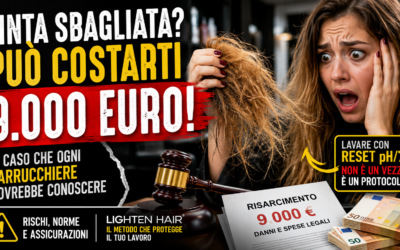 Quando una tinta sbagliata può costare 9.000 euro: il rischio che ogni parrucchiere dovrebbe conoscere